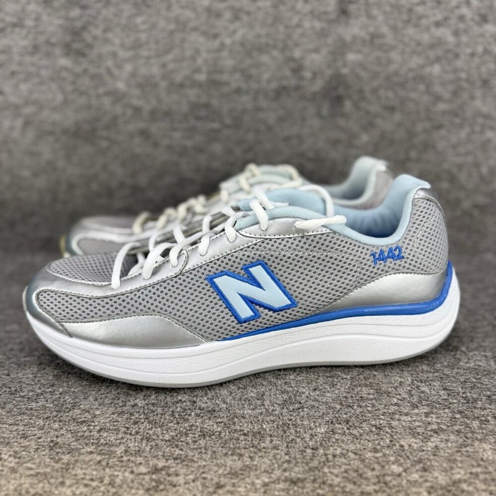 ✅Women's 11B New Balance Wellness Toning Sneakers WW1442SB Grey Blue *DISCOLORED - Picture 10 of 12